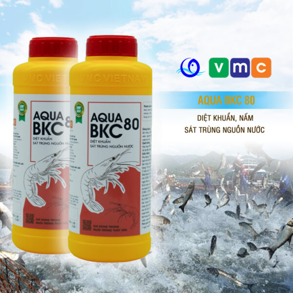 AQUA BKC 80 - Diệt nấm, sát trùng ao nuôi