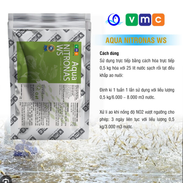 AQUA NITRONAS WS - Xử lý khí độc, cấp cứu cá thiếu oxy