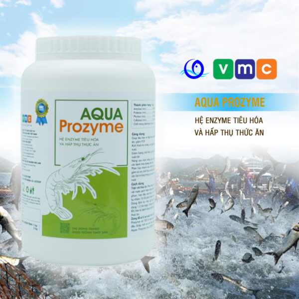 AQUA PROZYME - Hỗ trợ tiêu hóa, kích thích tôm ăn nhiều
