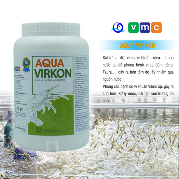 AQUA VIRKON - Diệt khuẩn, xử lý môi trường nuôi thủy sản