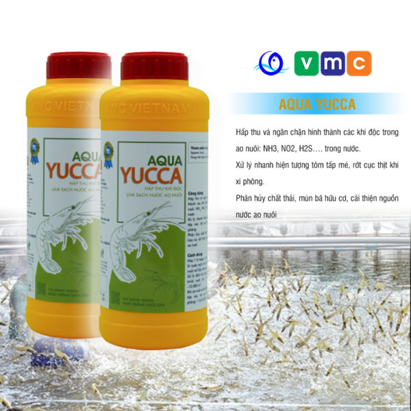 AQUA YUCCA - Hấp thụ khí độc, làm sạch môi trường nuôi