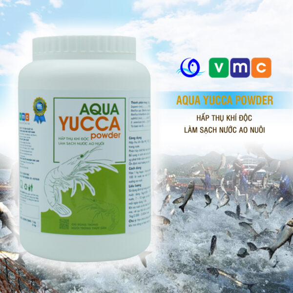 AQUA YUCCA POWDER - Hấp thụ khí độc, làm sạch môi trường nuôi