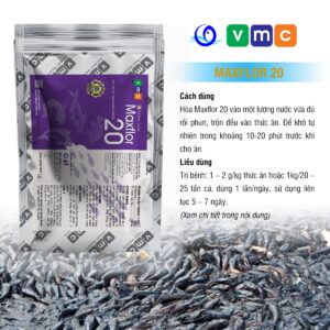 MAXFLOR 20 - Kháng sinh thủy sản