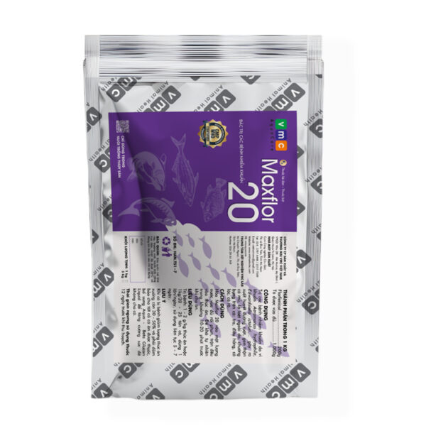 MAXFLOR 20 - Kháng sinh thủy sản
